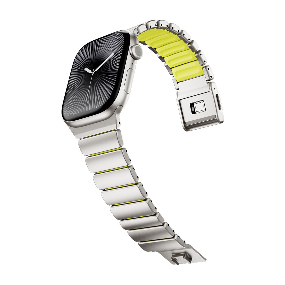 #Color_Titanium Neon Green