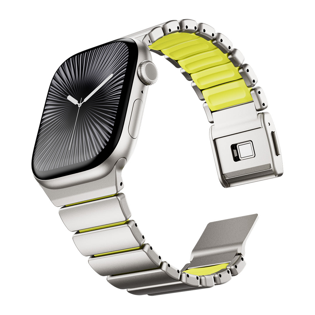 #Color_Titanium Neon Green