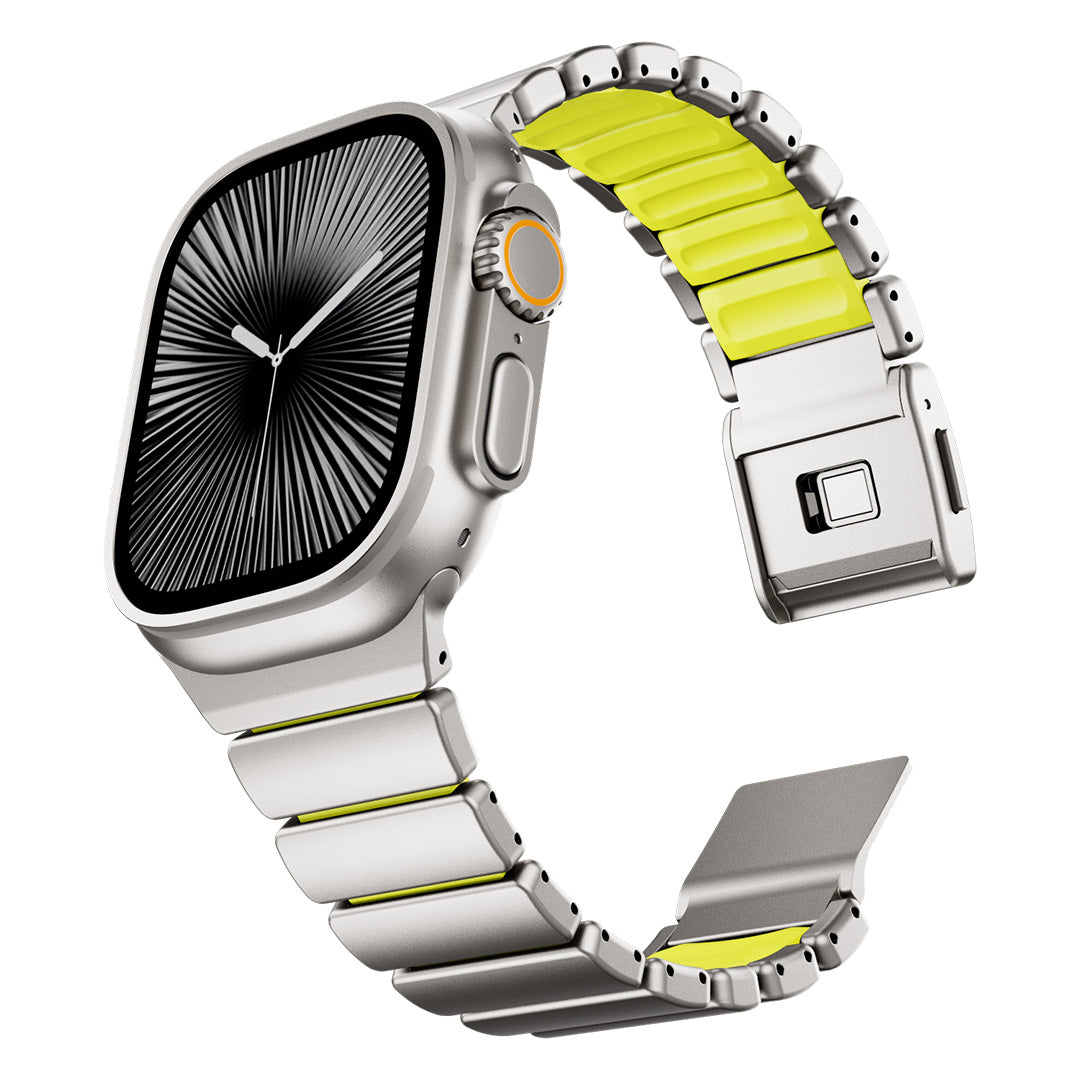#Color_Titanium Neon Green