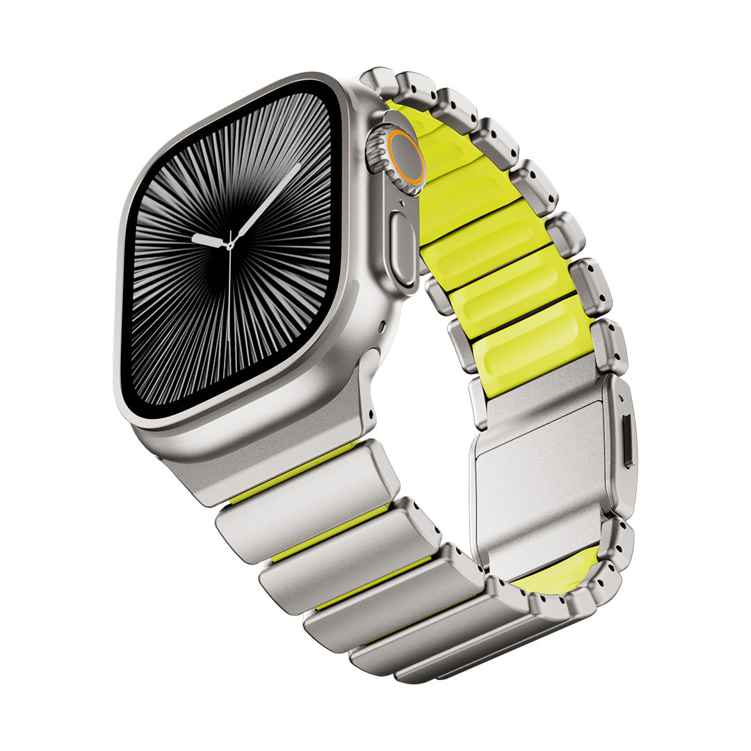 #Color_Titanium Neon Green