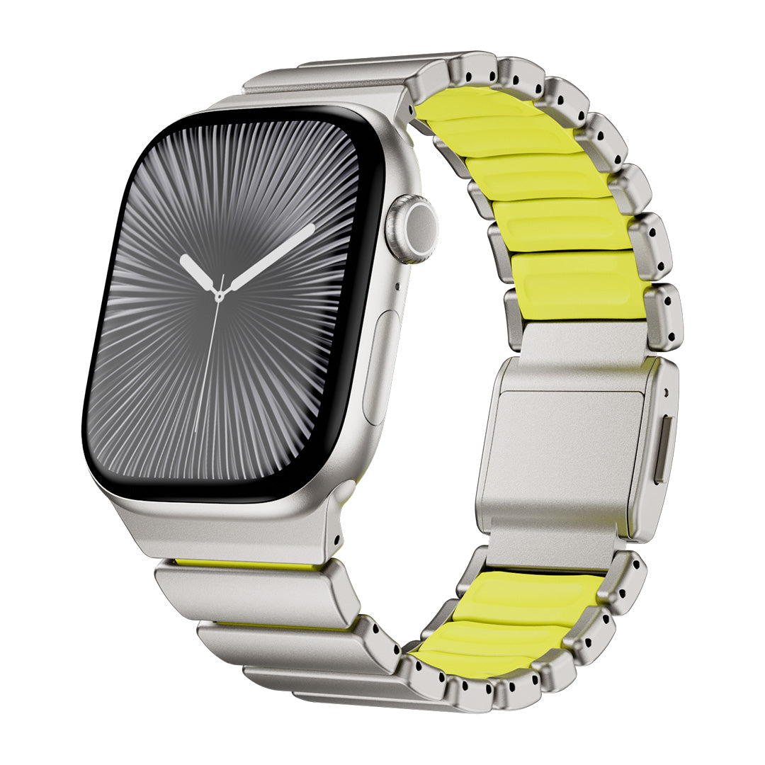 #Color_Titanium Neon Green