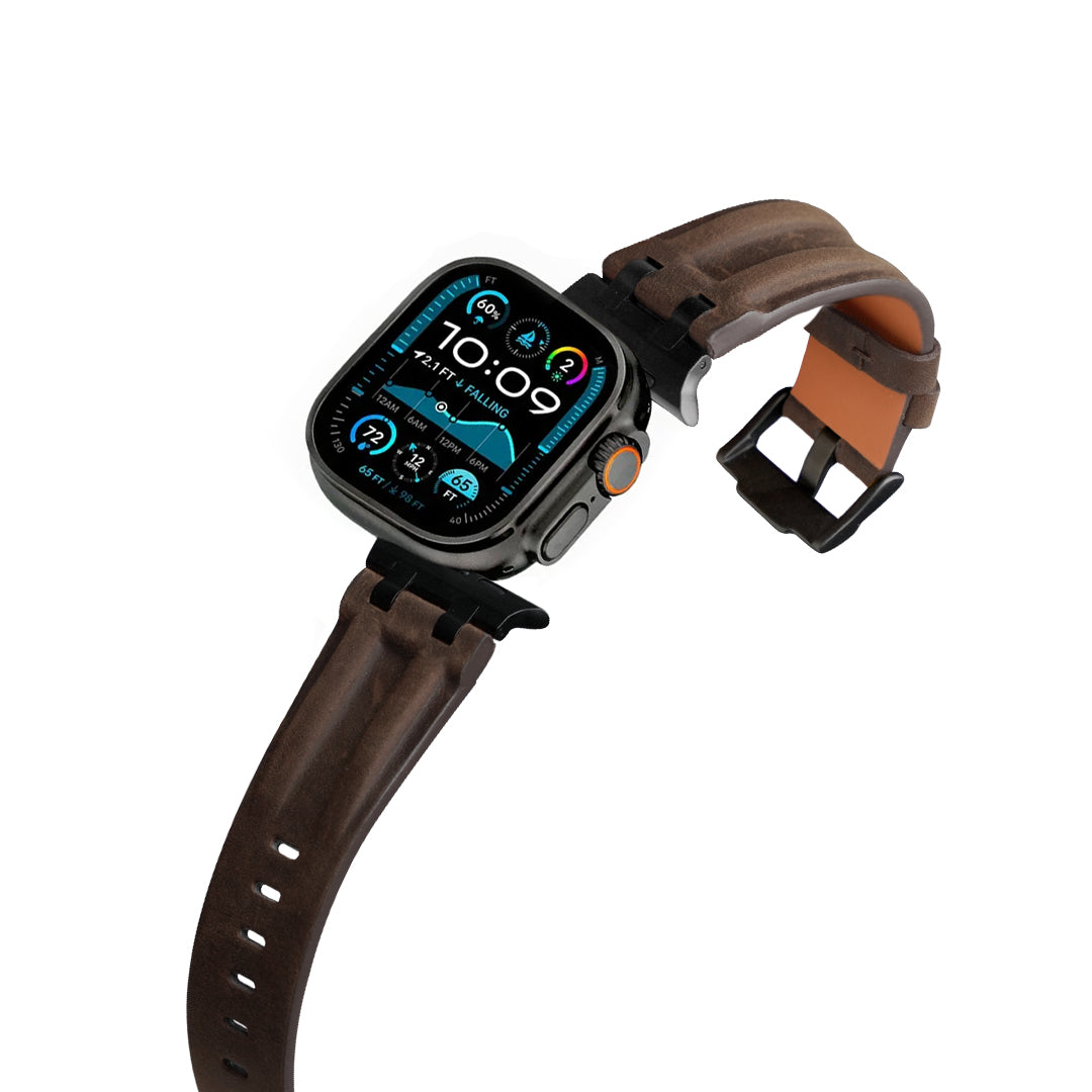 AP Hill Grain Leather Strap for Apple Watch