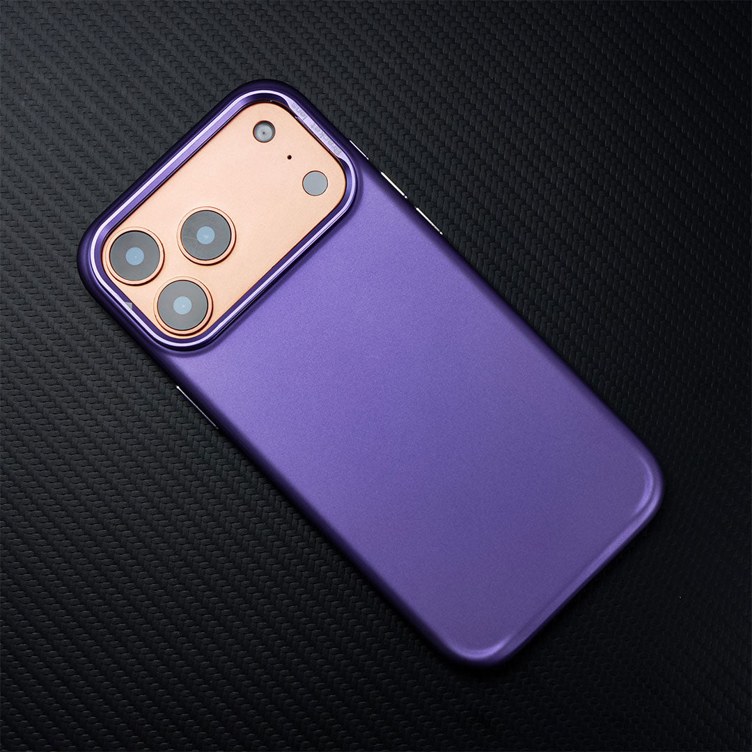 Slim Matte Metallic MagSafe iPhone Case