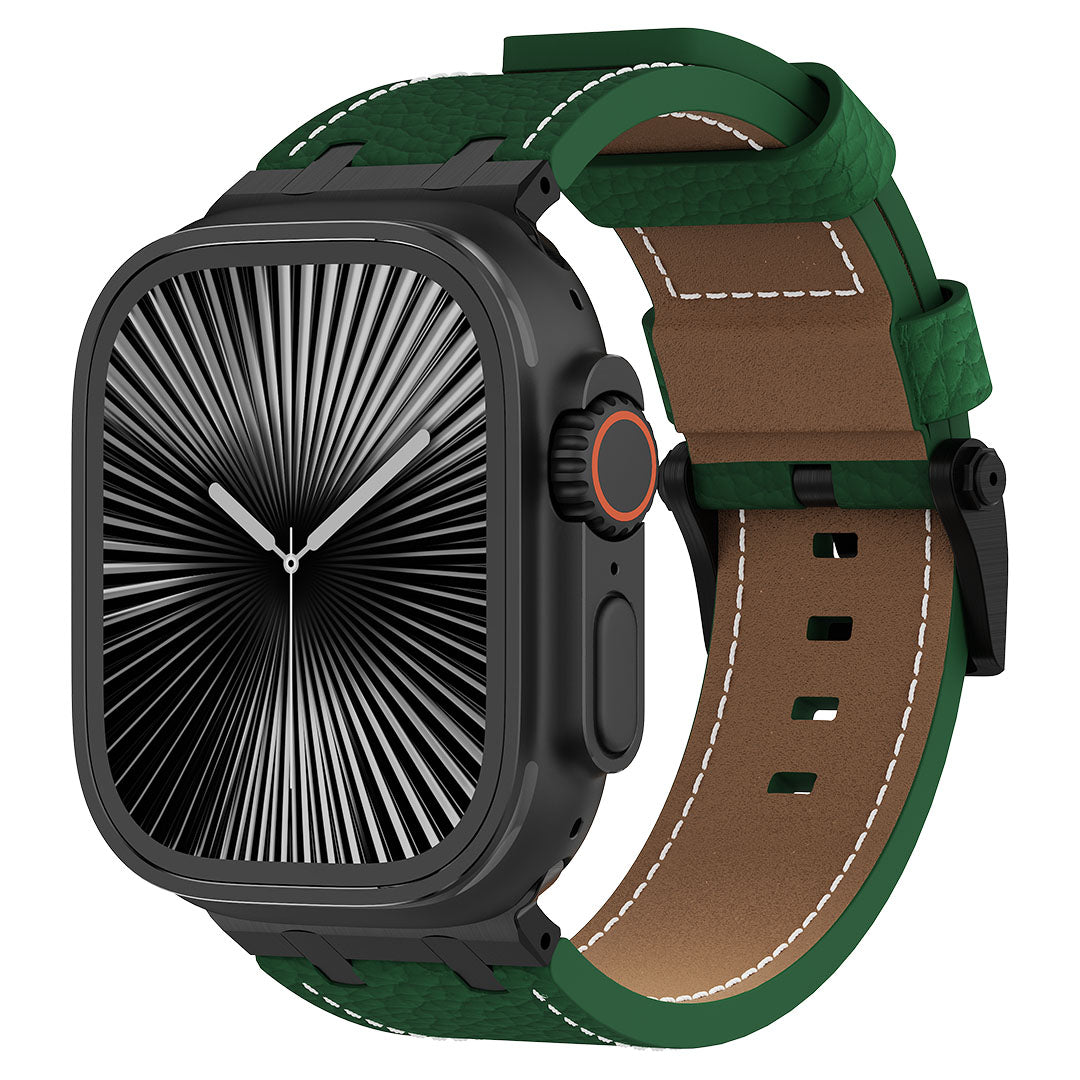 AP Lychee Leather Band For Apple Watch