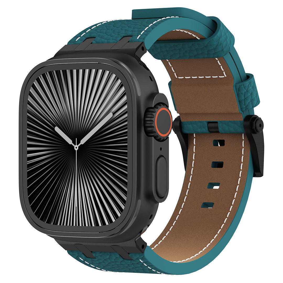 AP Lychee Leather Band For Apple Watch