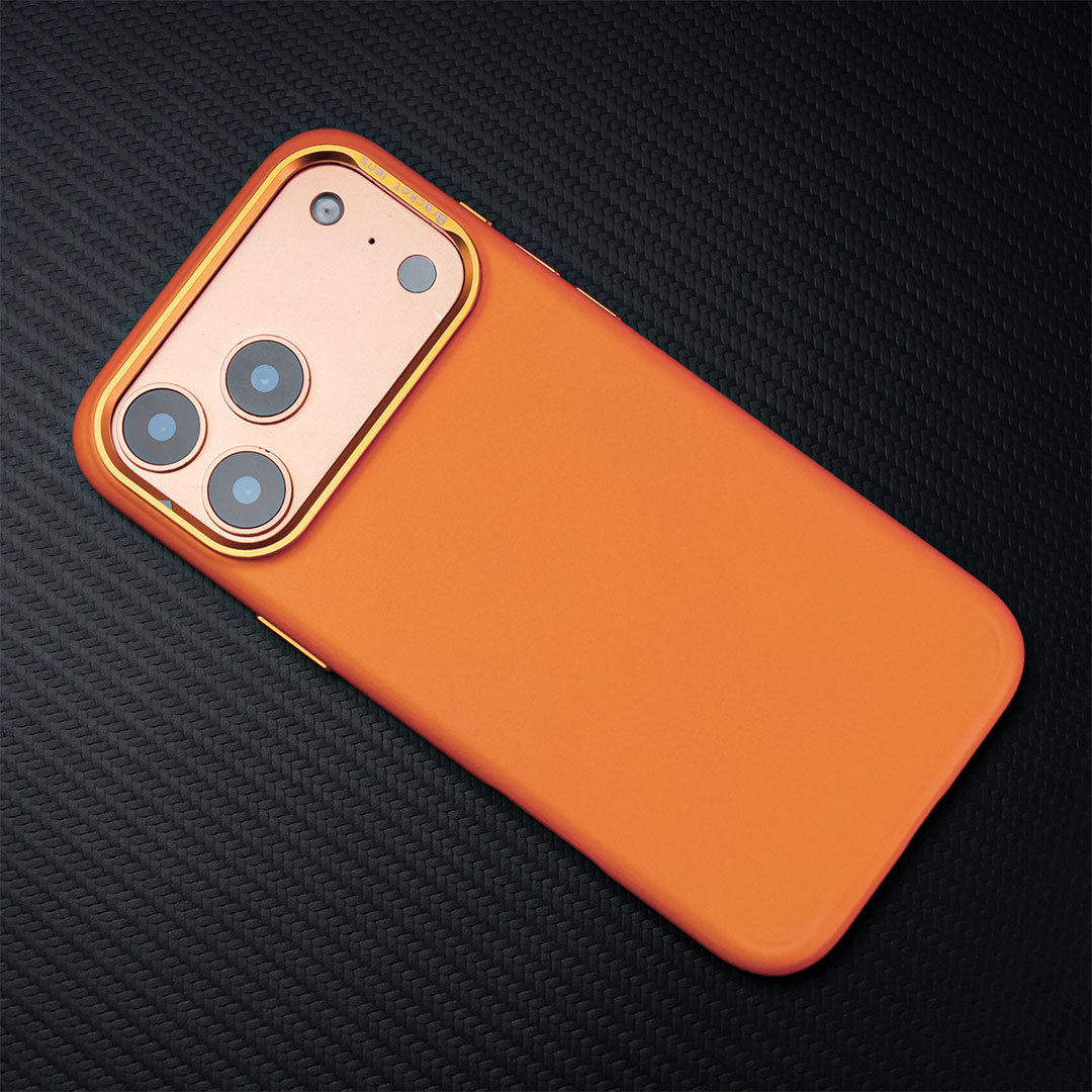 Slim Matte Metallic MagSafe iPhone Case