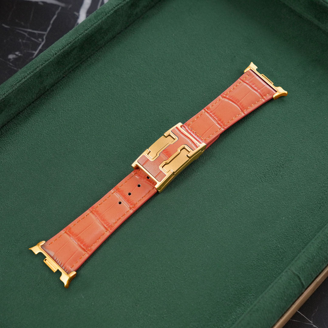 Nile Croc Leather Band L2 For Galaxy Watch