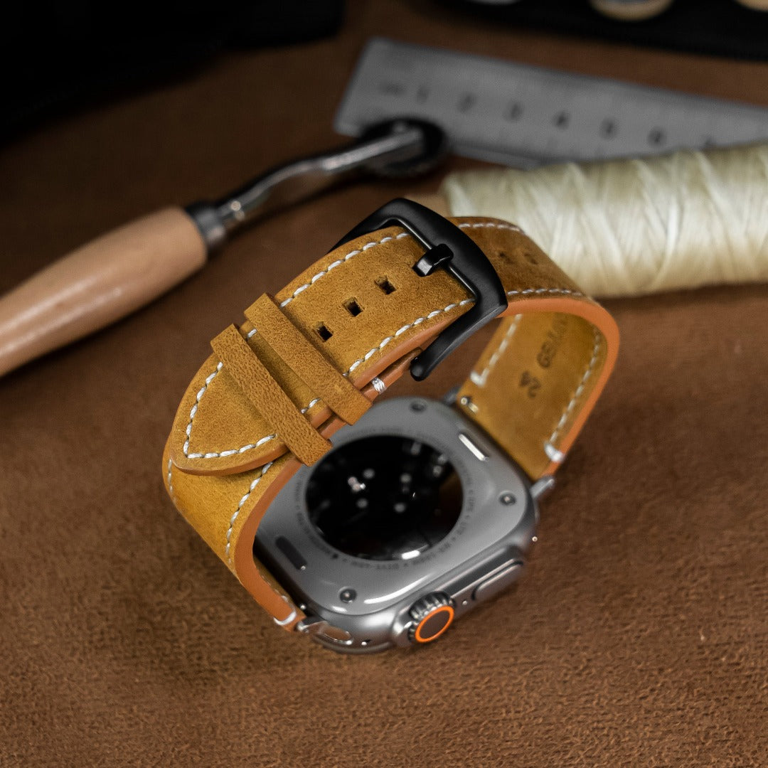 Luxury Vintage Leather Strap