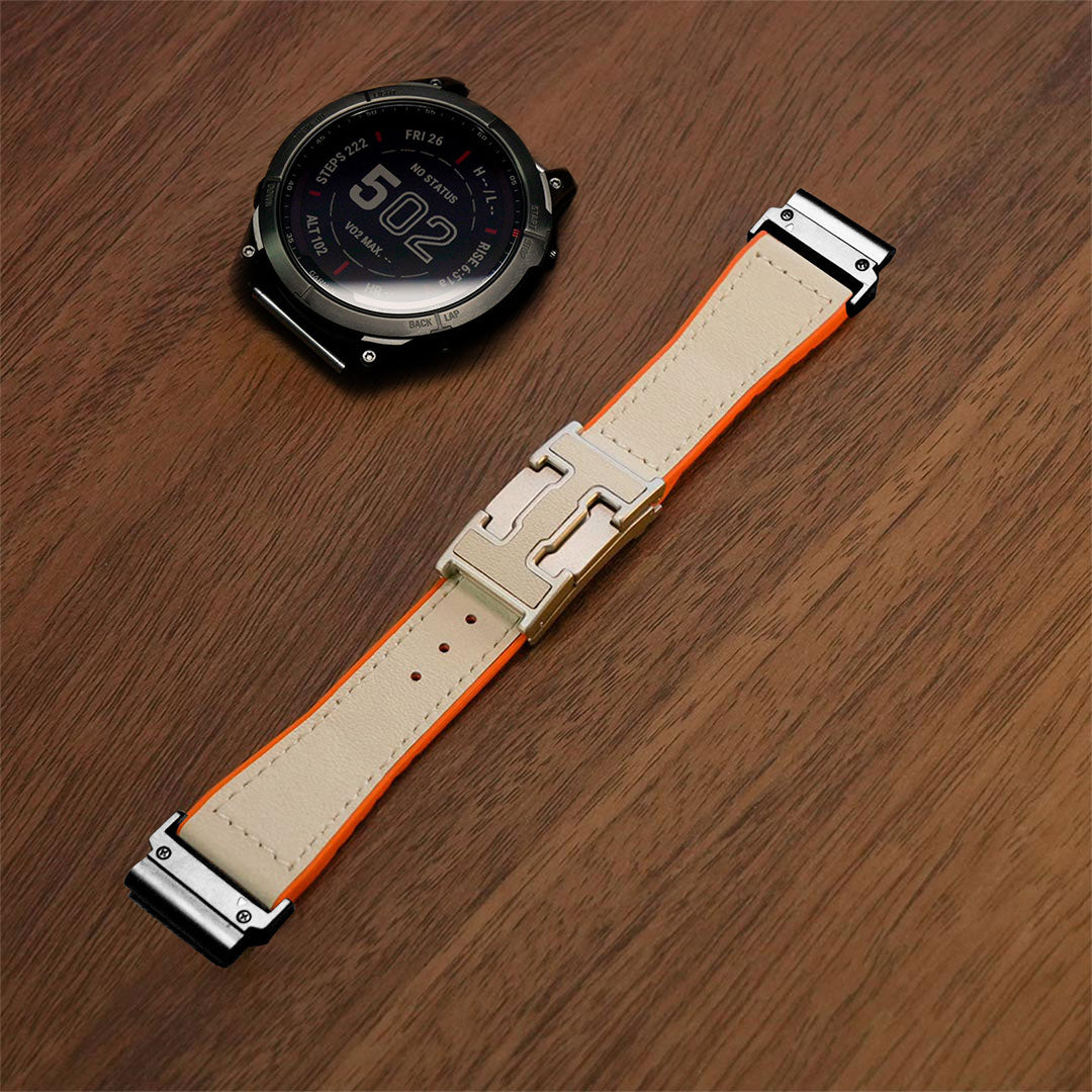 Holiday Nappa Band For Garmin Watch