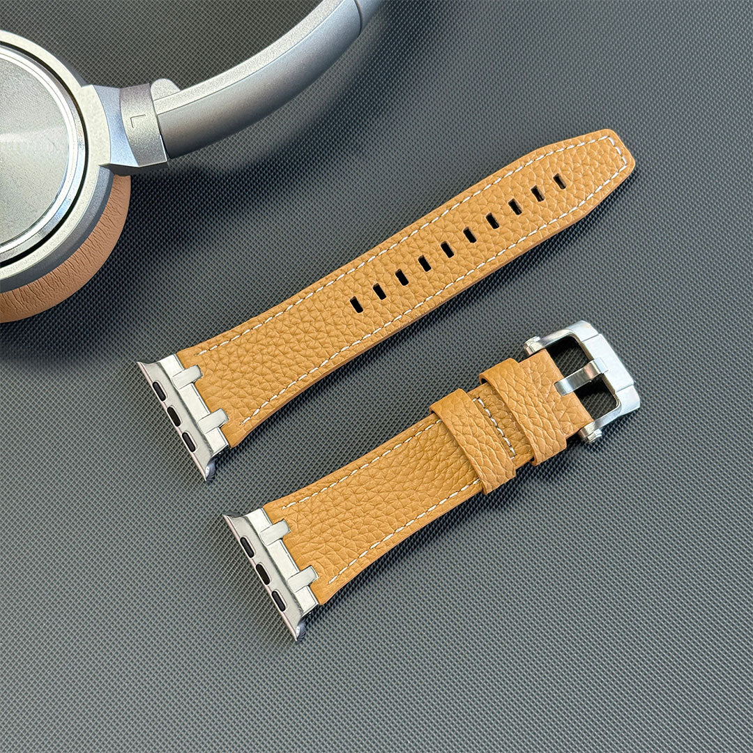 AP Lychee Leather Band For Apple Watch