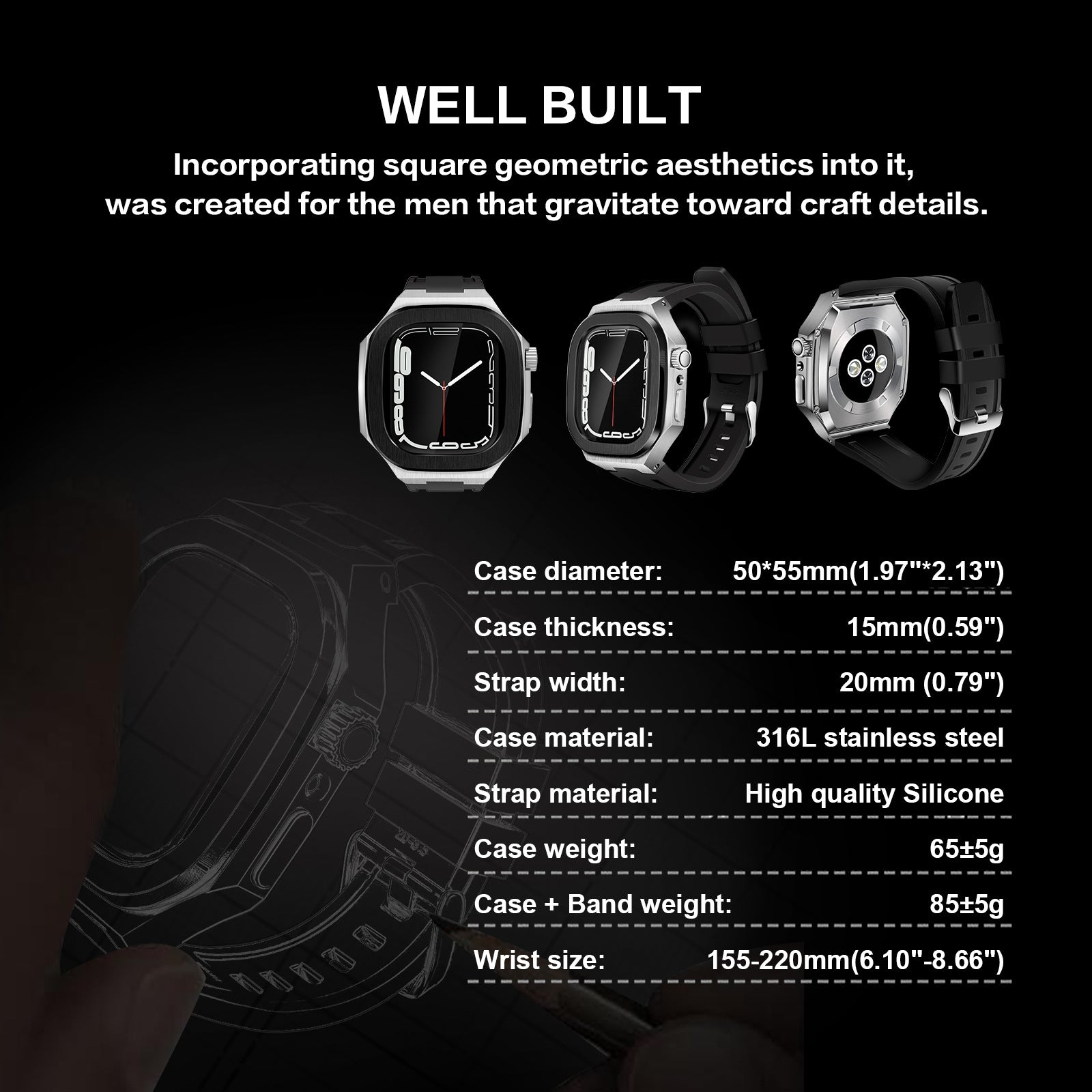 Stainless Steel Integrated Modified Band