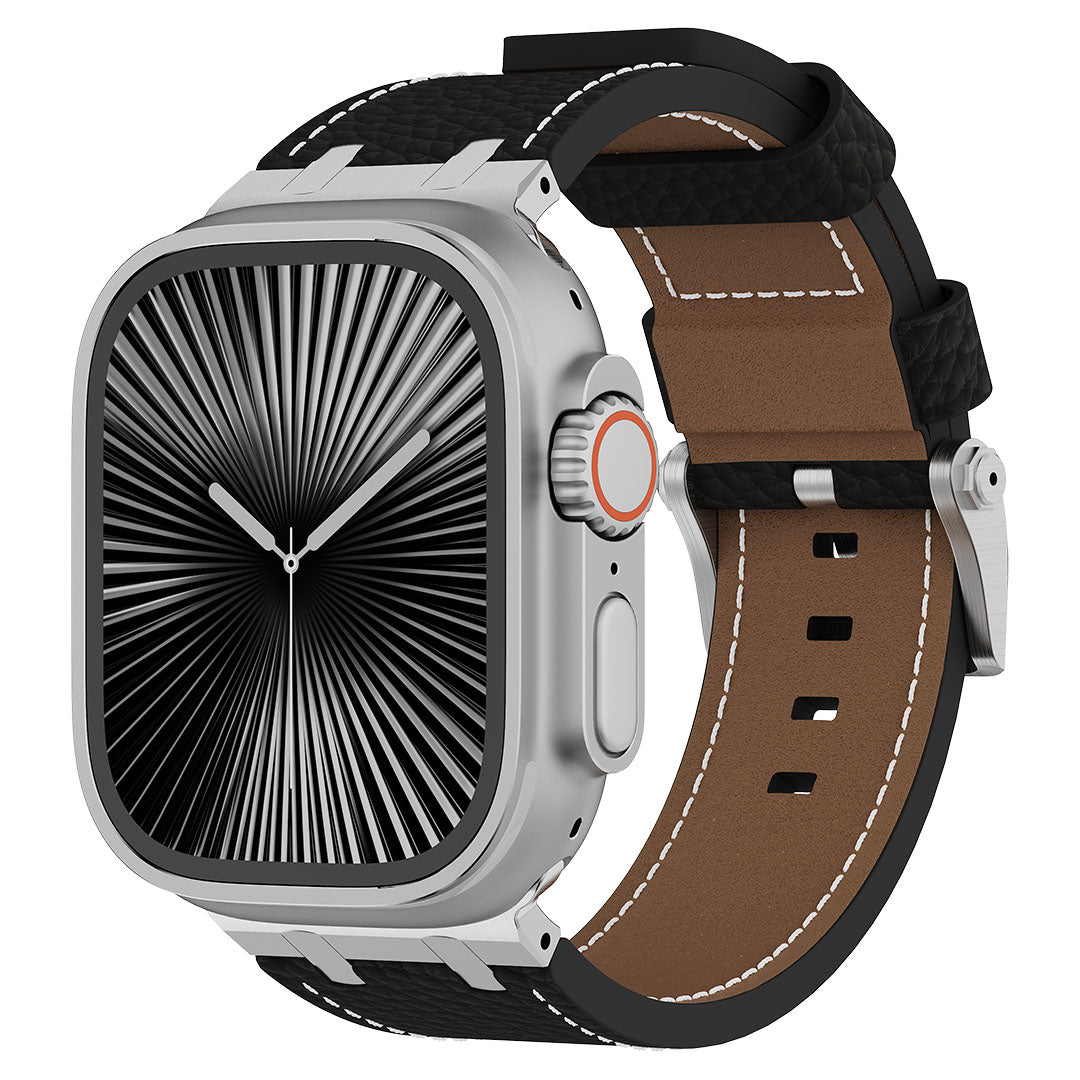 AP Lychee Leather Band For Apple Watch