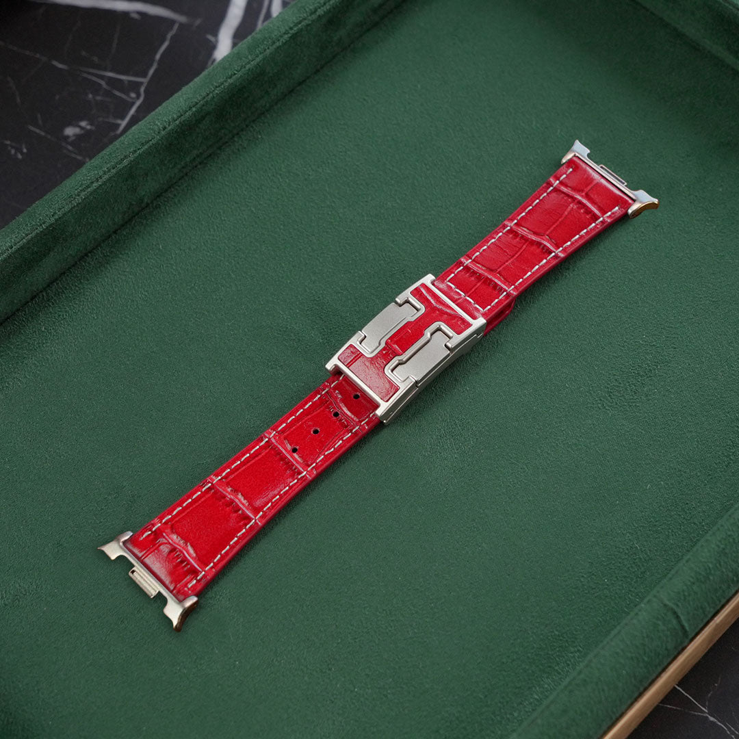 Nile Croc Leather Band L2 For Galaxy Watch