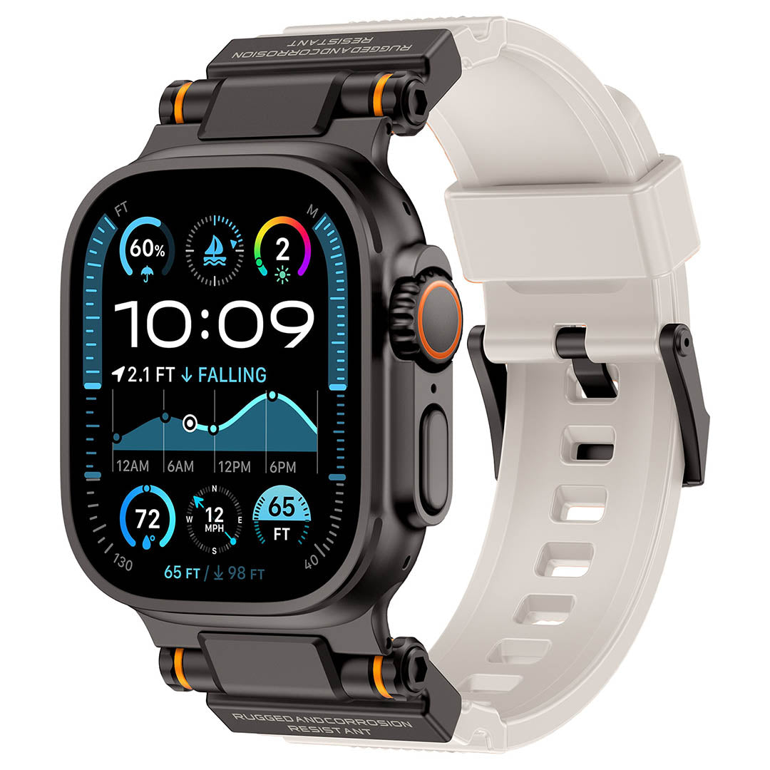 Mecha Design Silicone Band for Apple Watch