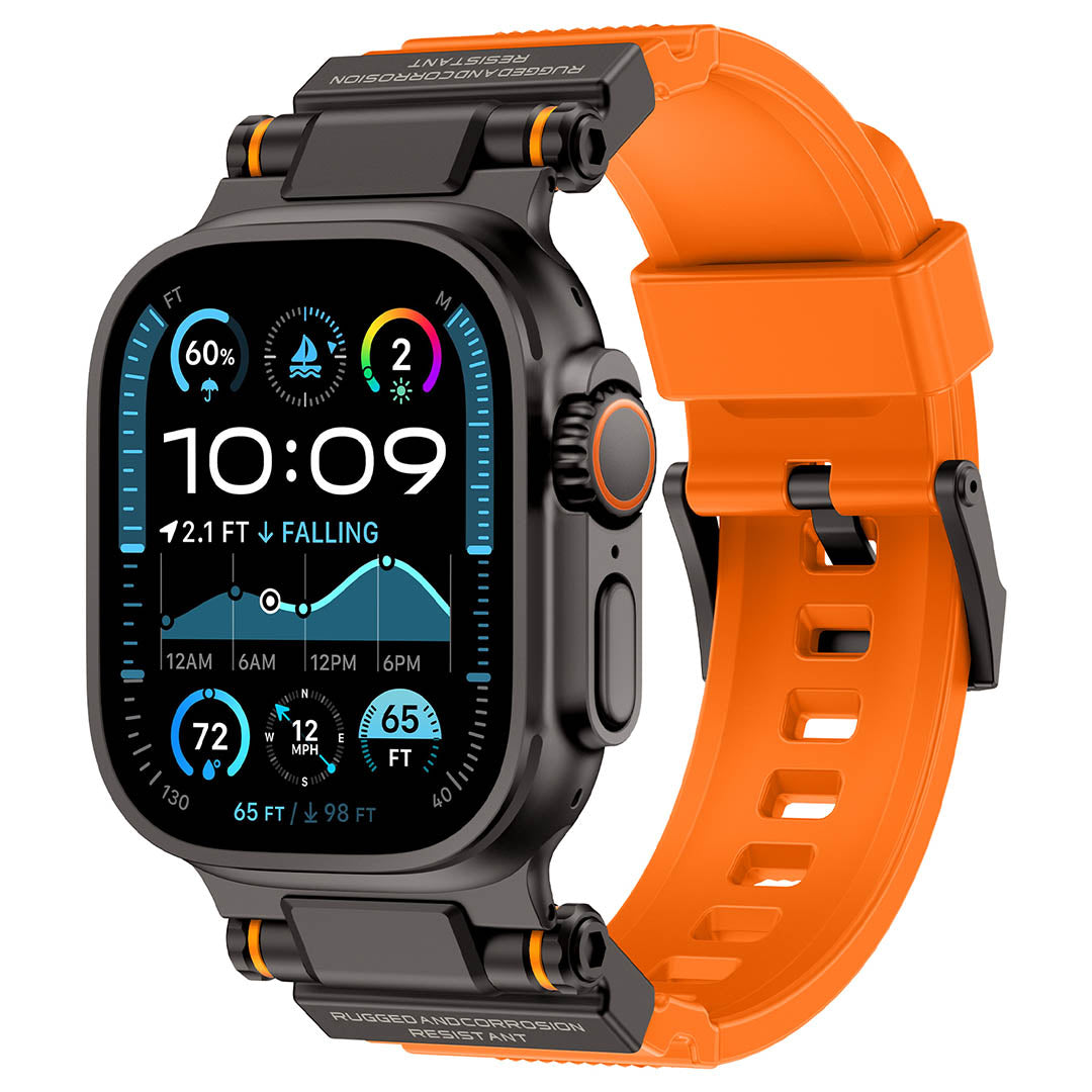 Mecha Design Silicone Band for Apple Watch