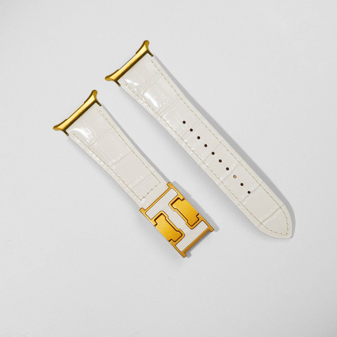 Exotic Nile Croc Leather Band for Samsung Galaxy Watch Ultra