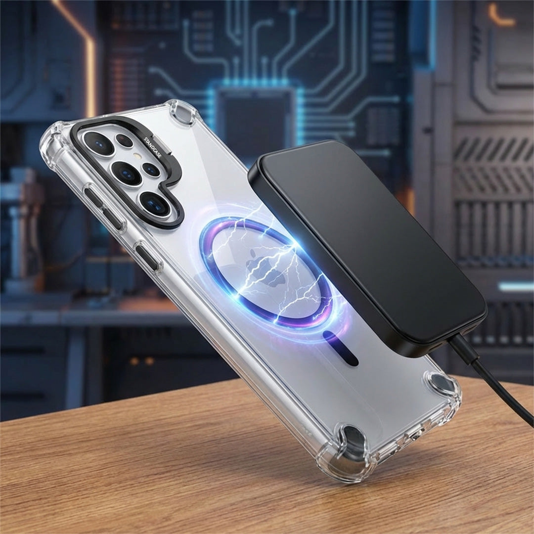 U2 Air Cushion Lens Stand Magsafe Galaxy Case