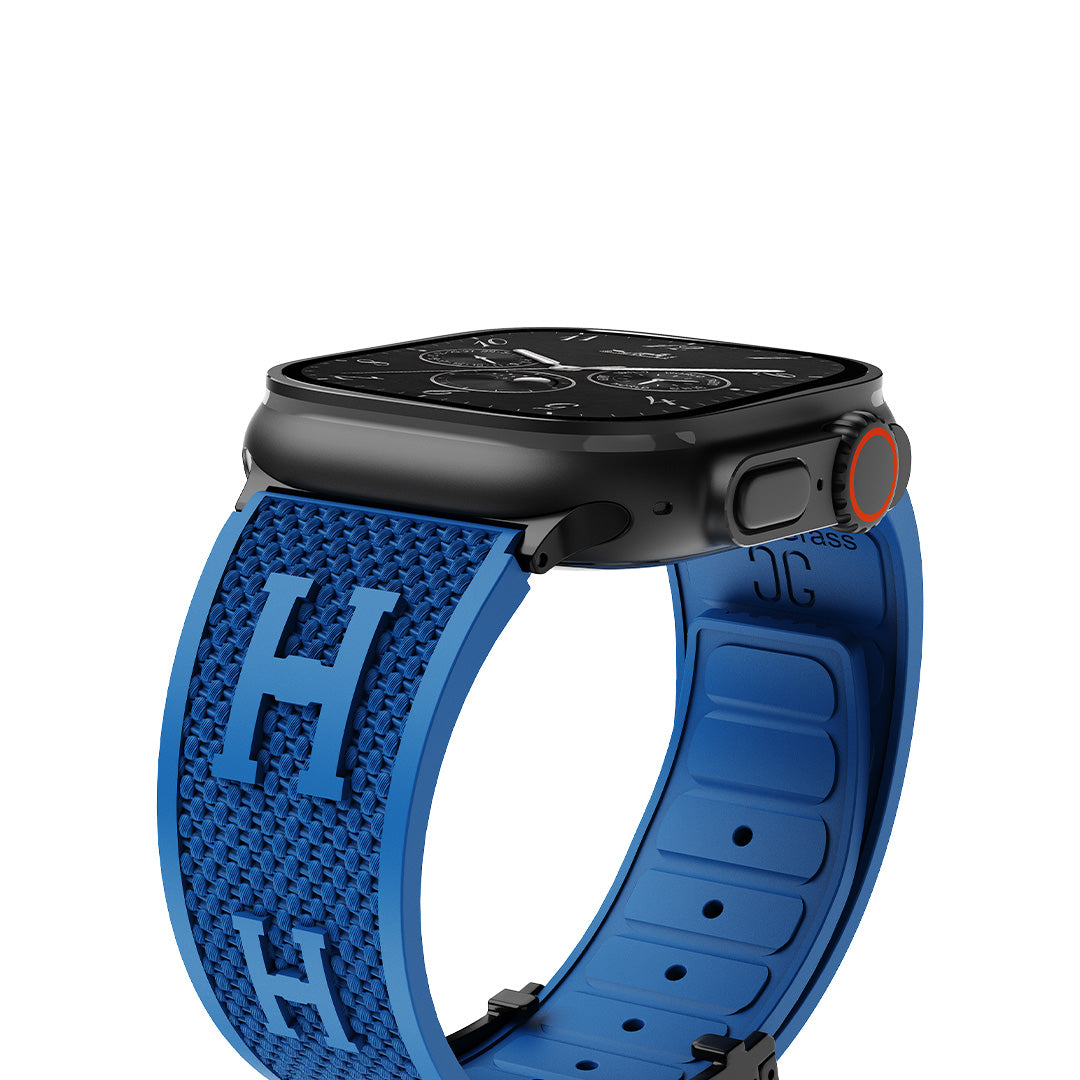 Holiday Weave Silicone Band For Apple watch