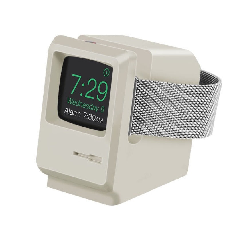 Classic MAC Retro Apple Watch Charging Stand