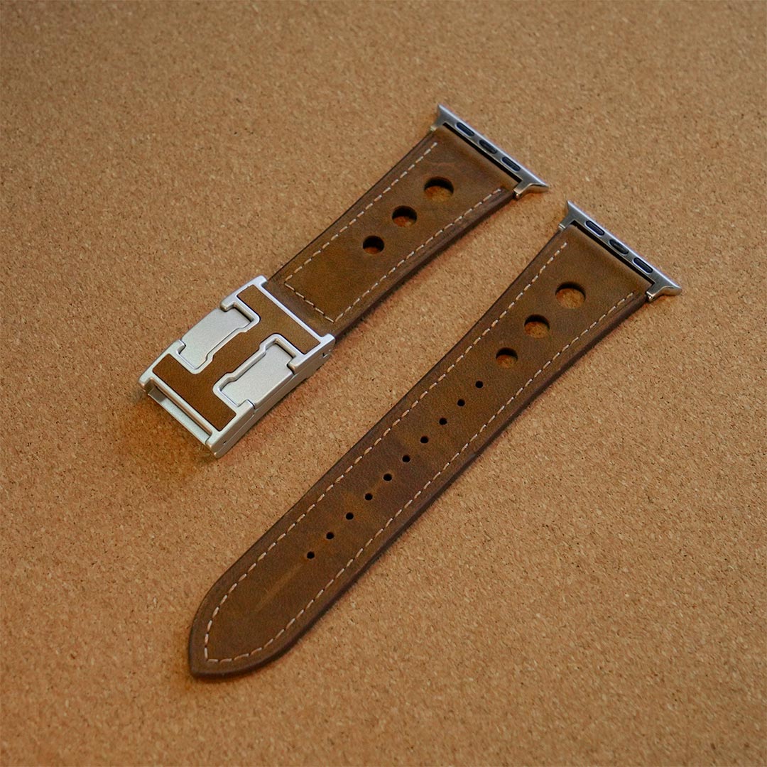 Holiday Cave Leather Band For Apple Watch