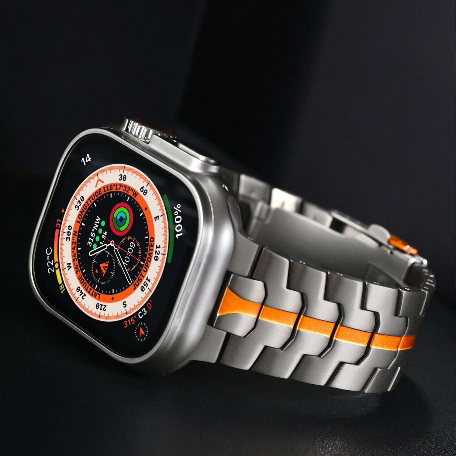 Time Wheel Titanium Band LUX15