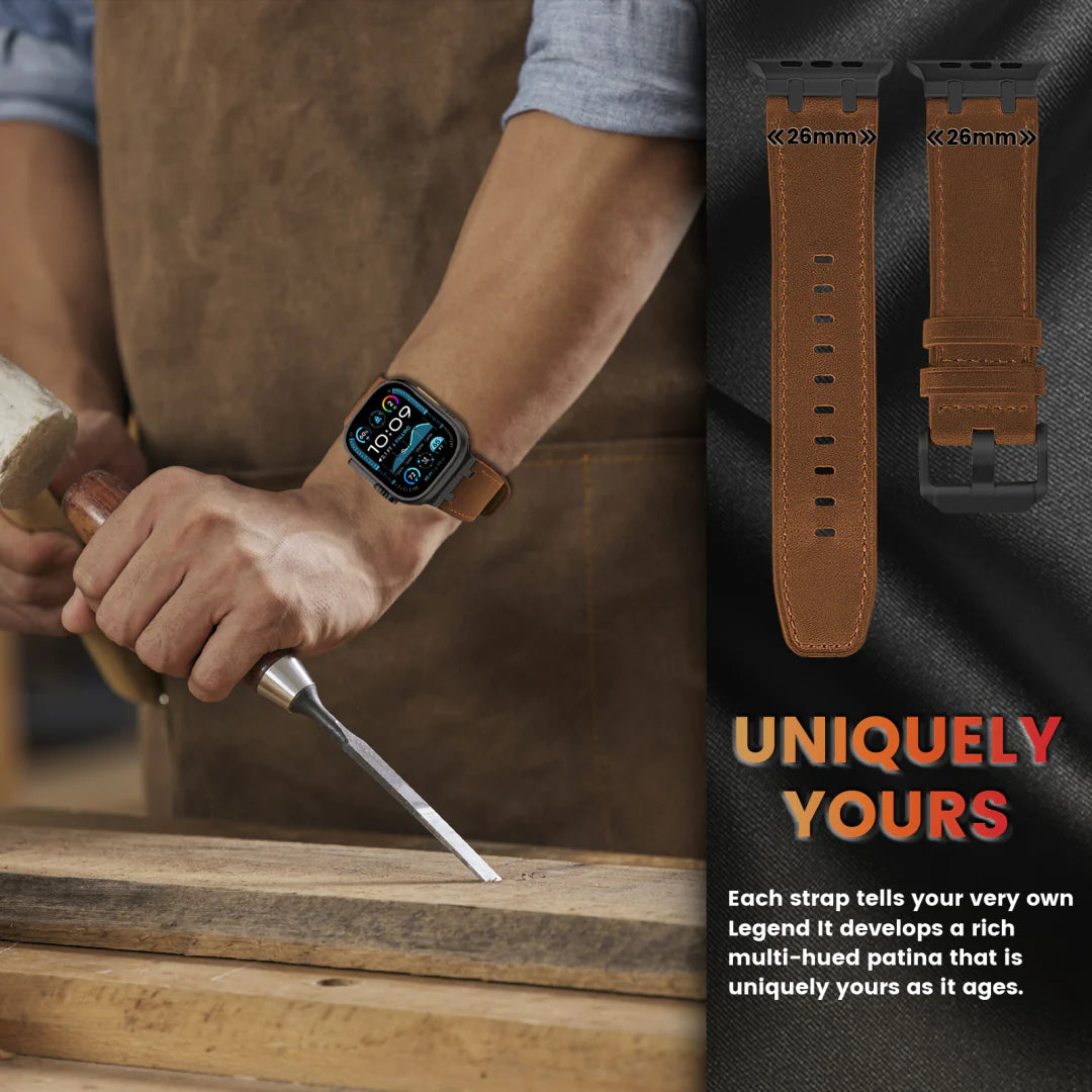 AP Leather Band For Apple Watch