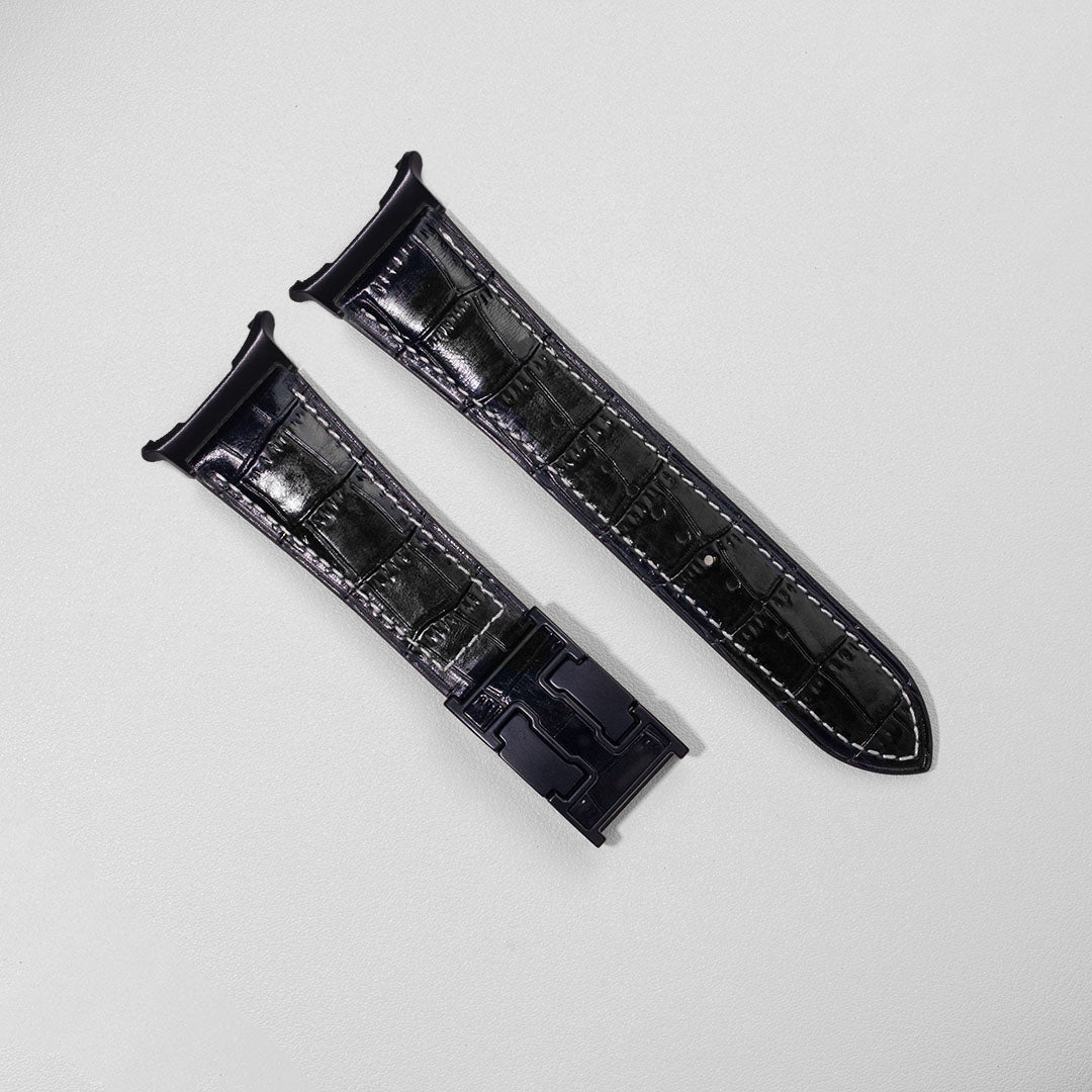 Exotic Nile Croc Leather Band for Samsung Galaxy Watch Ultra