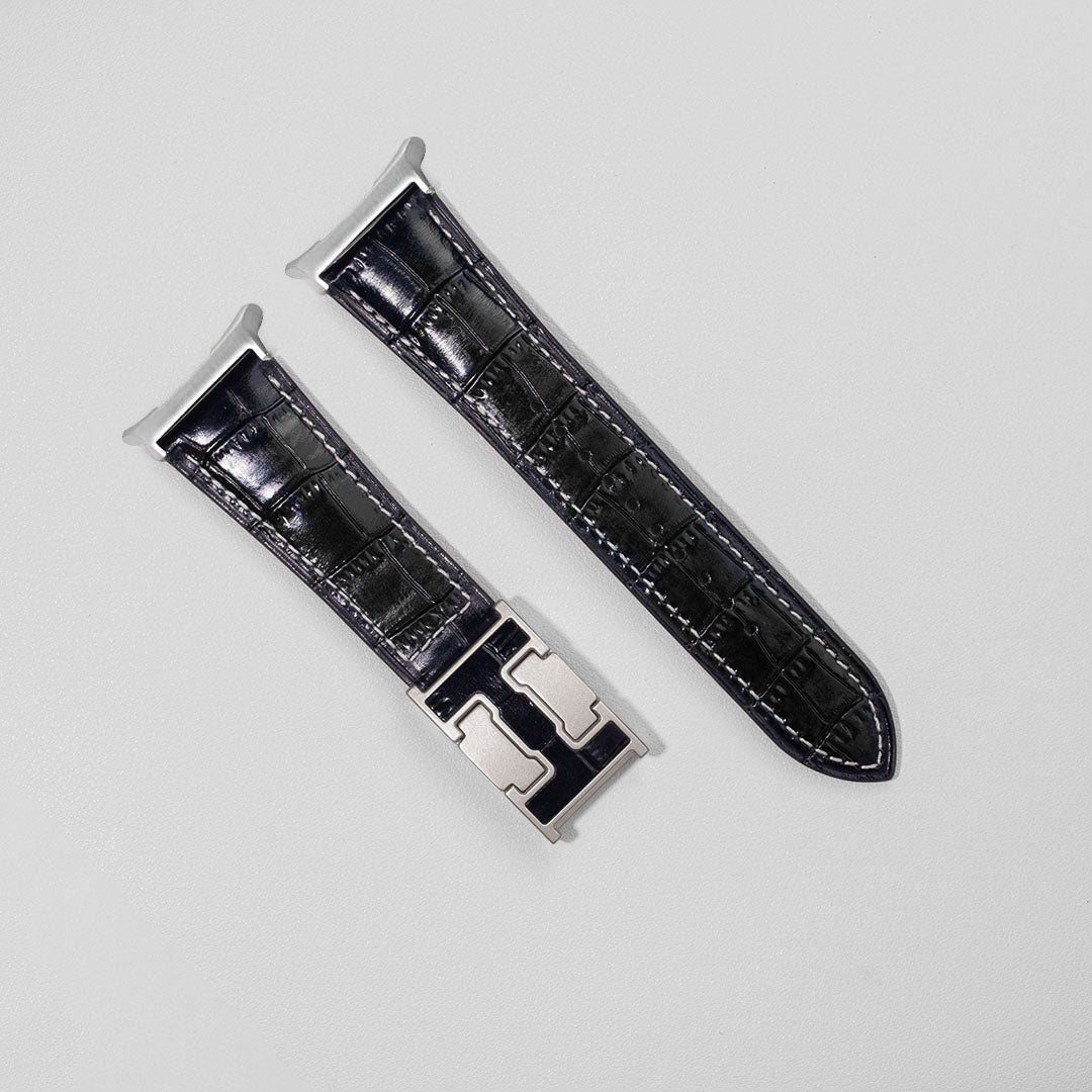 Exotic Nile Croc Leather Band for Samsung Galaxy Watch Ultra