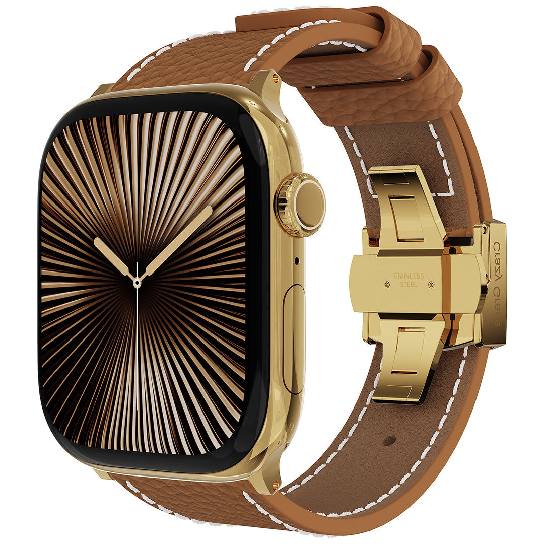 CG Leather Watch Band For Apple Watch