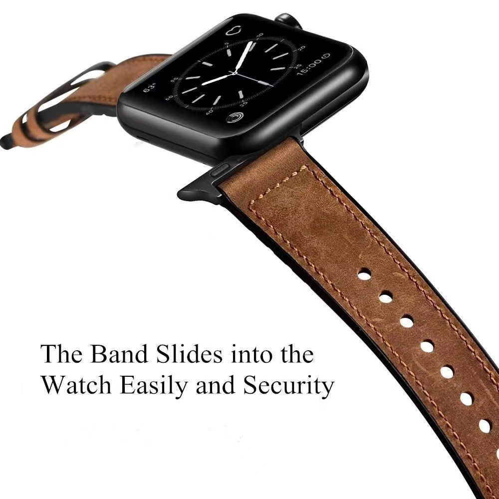 Silicone Leather Vintage Strap