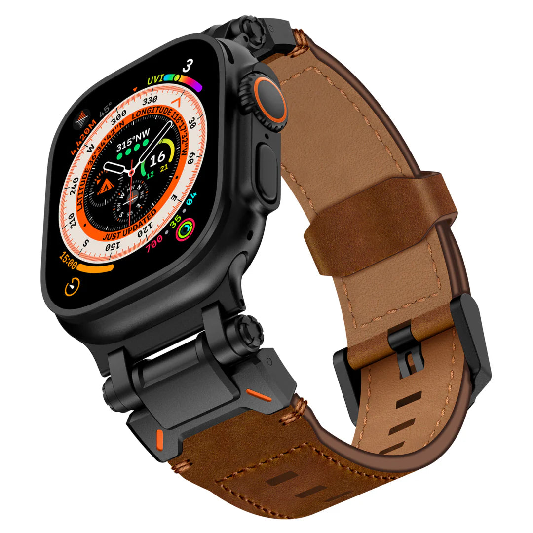 #Color_Black - Brown Band