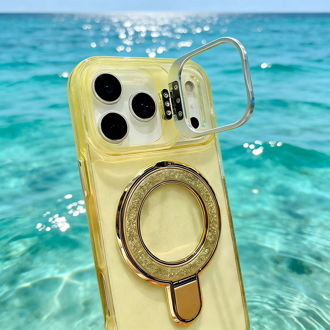 Glitter Dual Stand MagSafe Case for iPhone