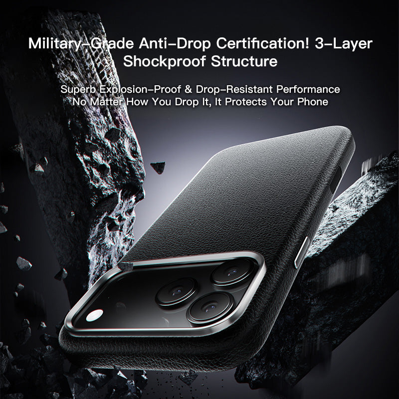 Pure Leather Premium Magsafe iPhone Case