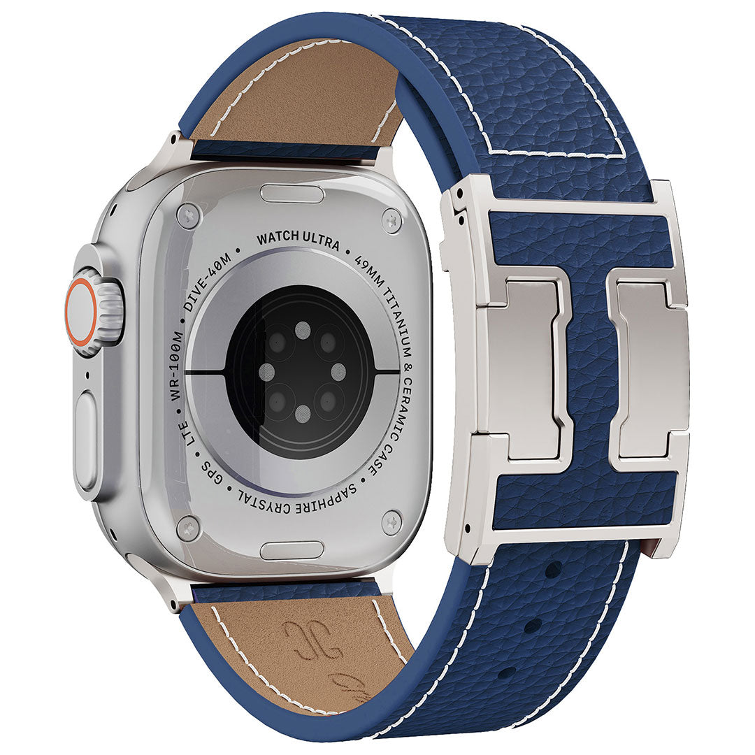 Lychee Leather Band For Apple Watch