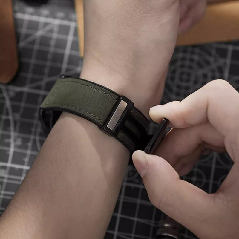 Leather Magnetic Strap