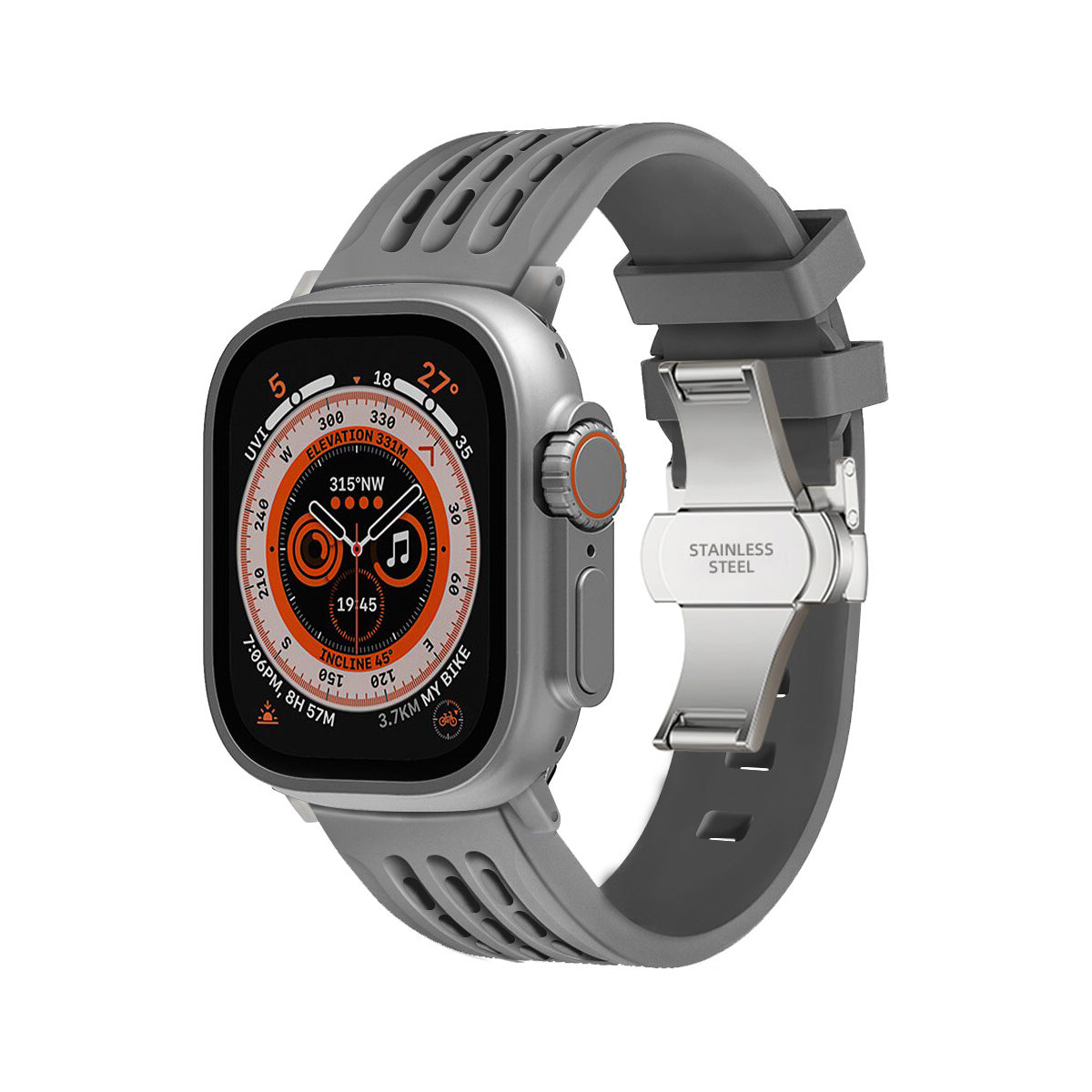 RM9009 Breathable Butterfly Buckle Watch Strap