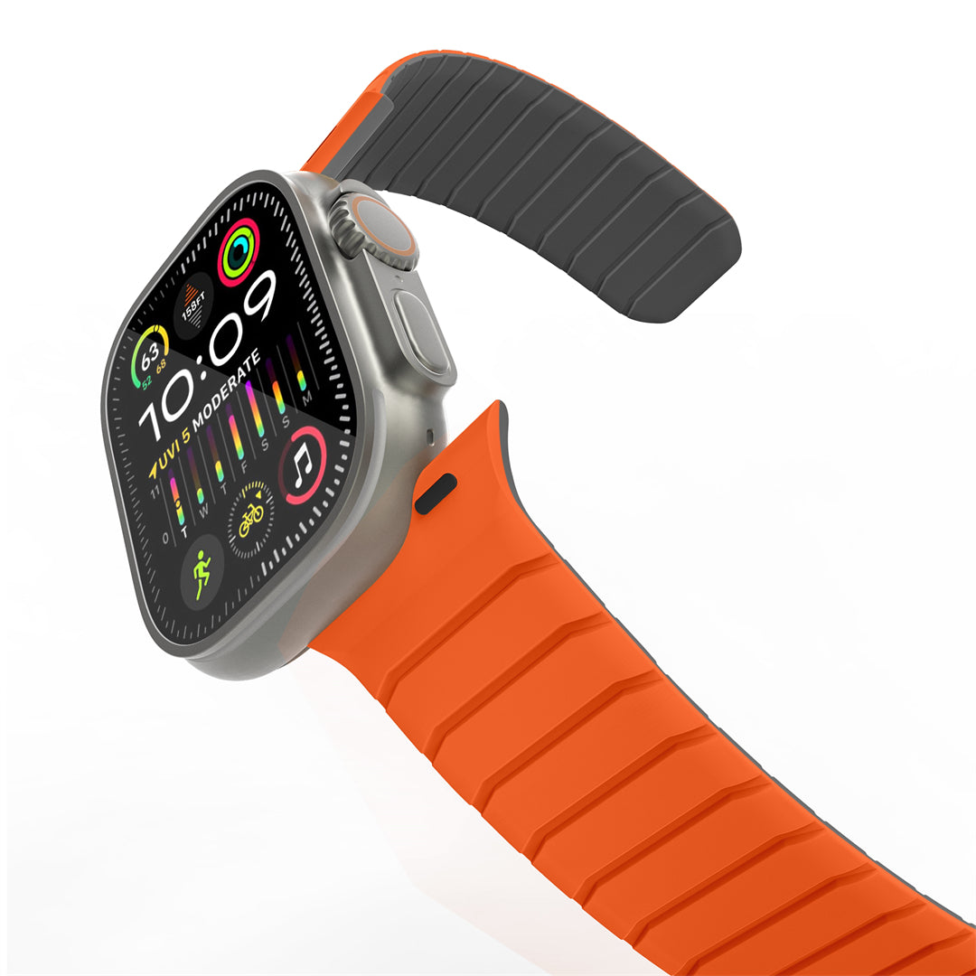 Submarine Magnetic Silicone Band For Apple Watch