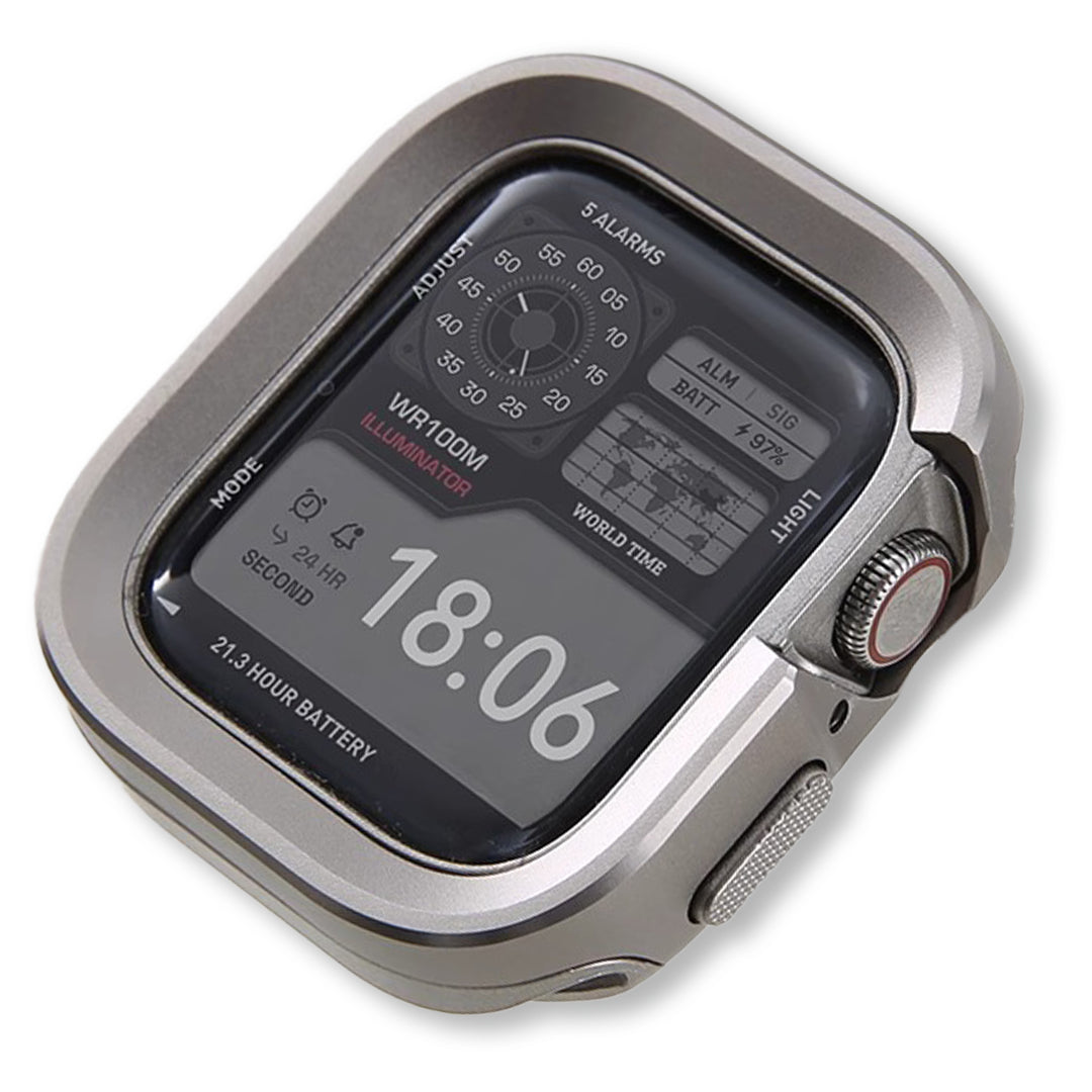 Convex-Edged Metal Case For Apple Watch