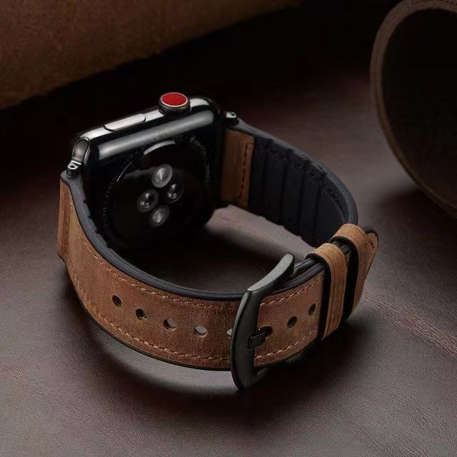 Silicone Leather Vintage Strap