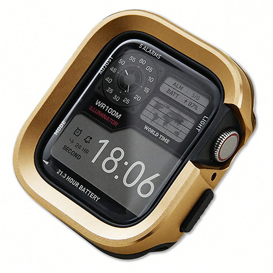 Convex-Edged Metal Case For Apple Watch