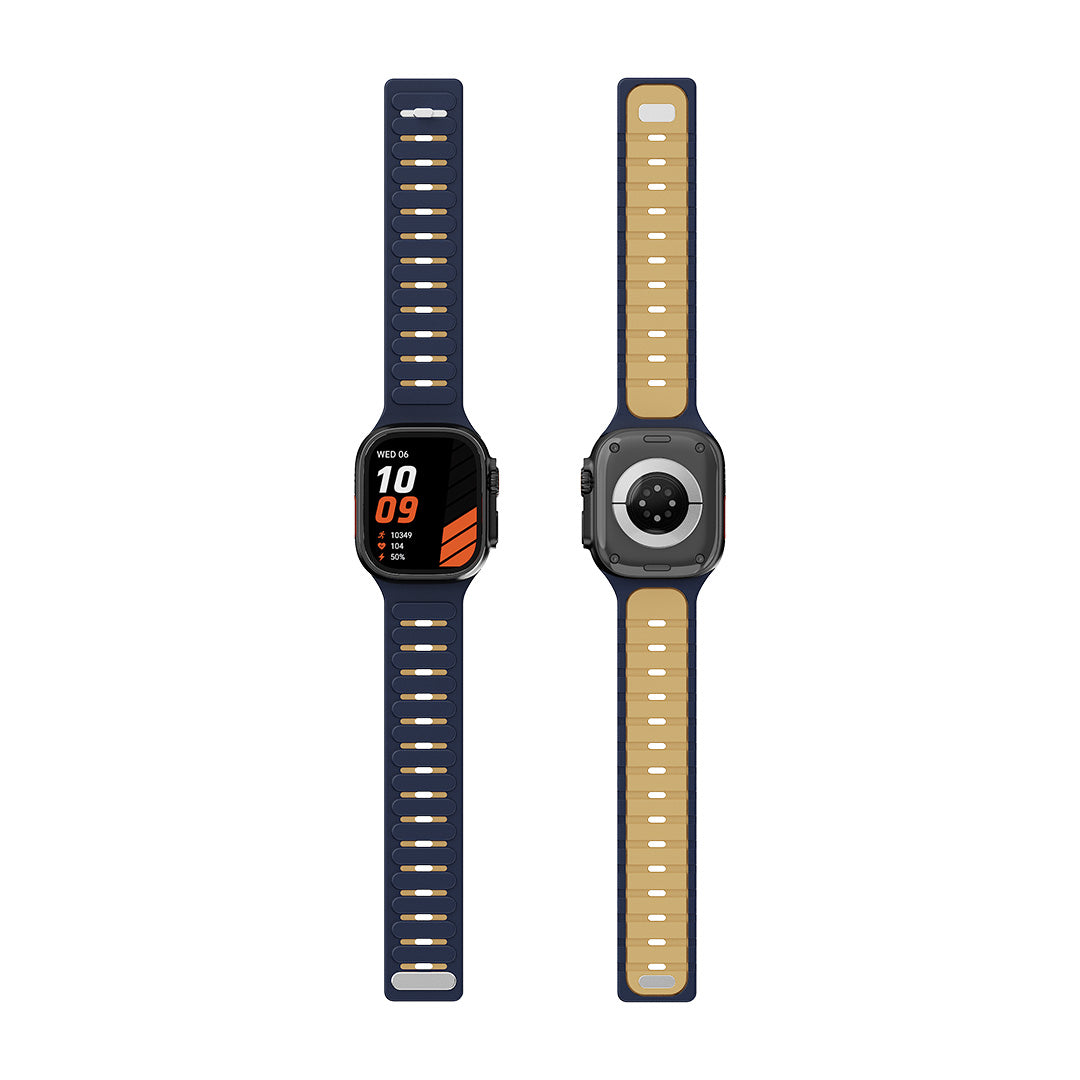 Dynamic Magnetic Silicone Watch Band for Apple Watch