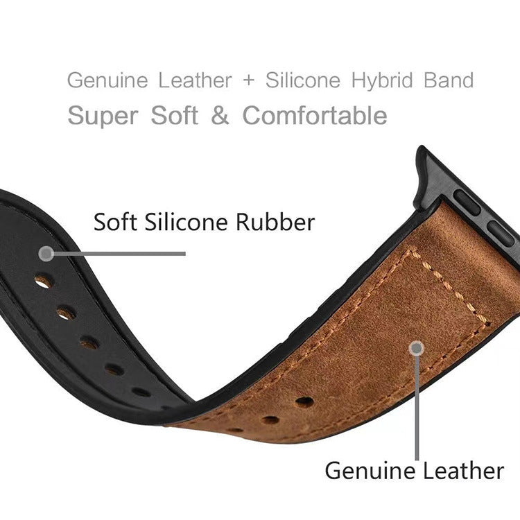 Silicone Leather Vintage Strap