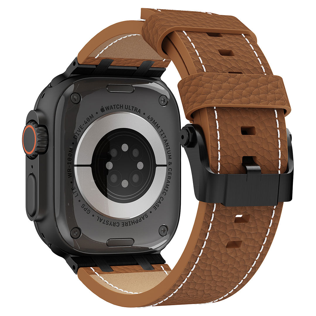 AP Lychee Leather Band For Apple Watch