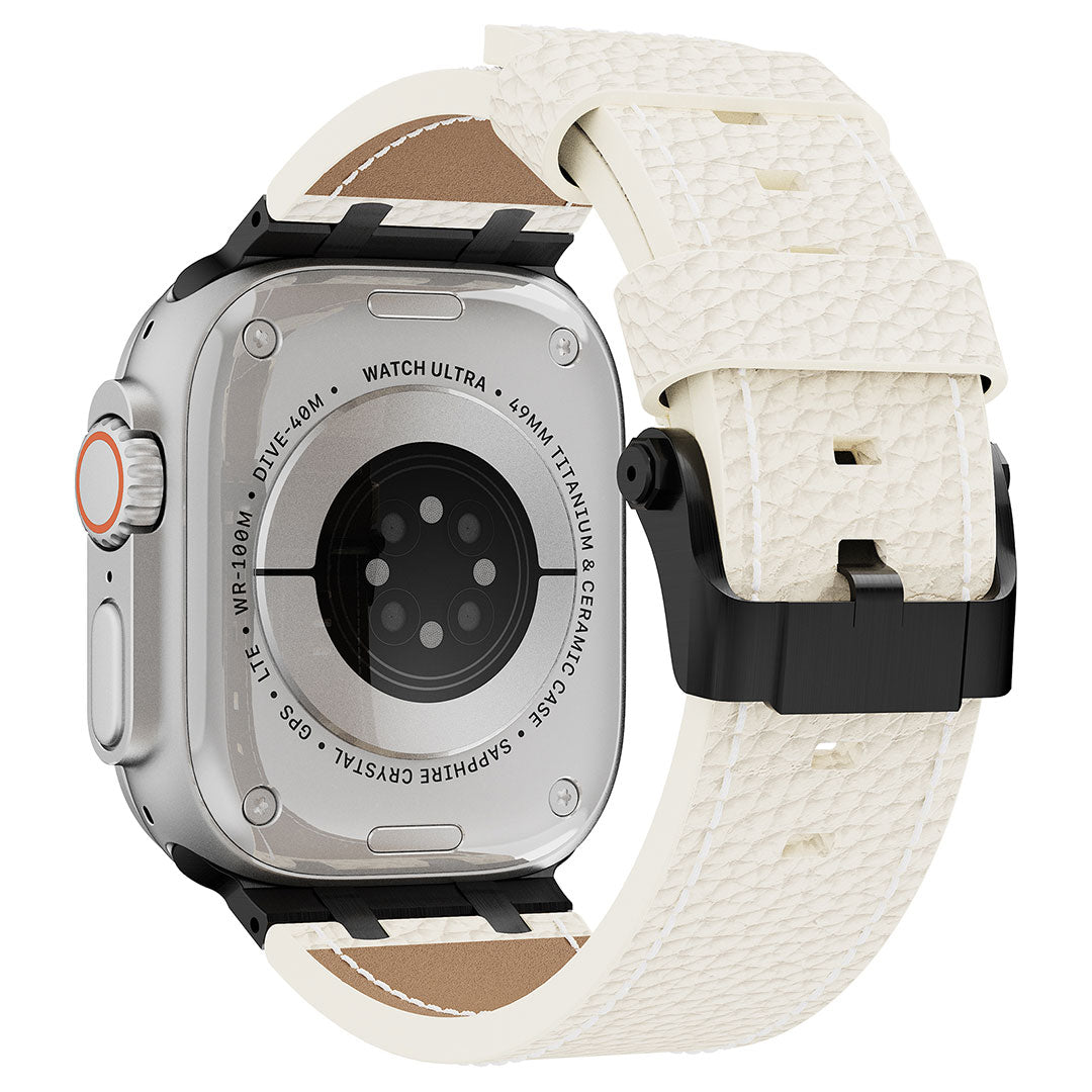 AP Lychee Leather Band For Apple Watch