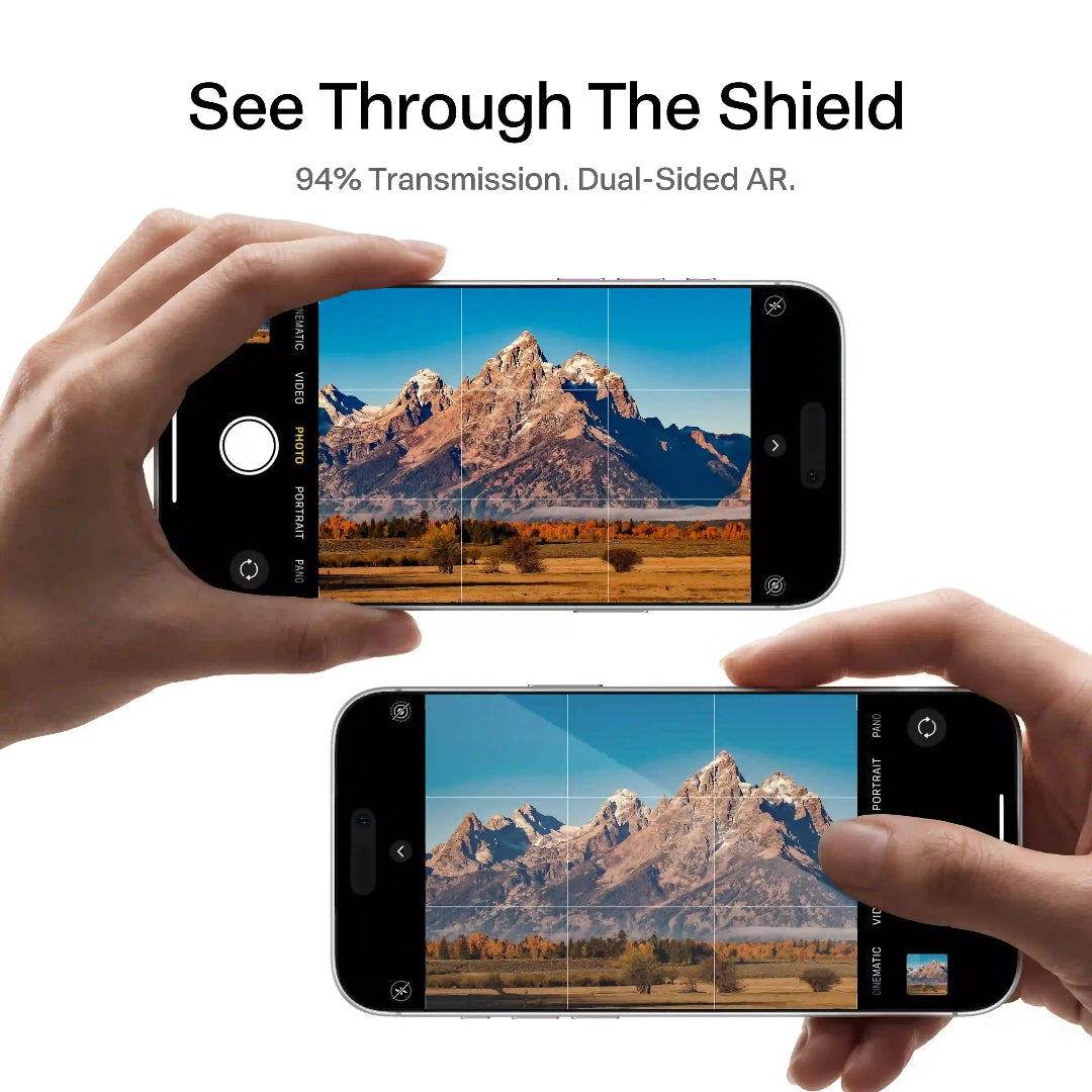 AR anti-reflective lens film for iPhone 18
