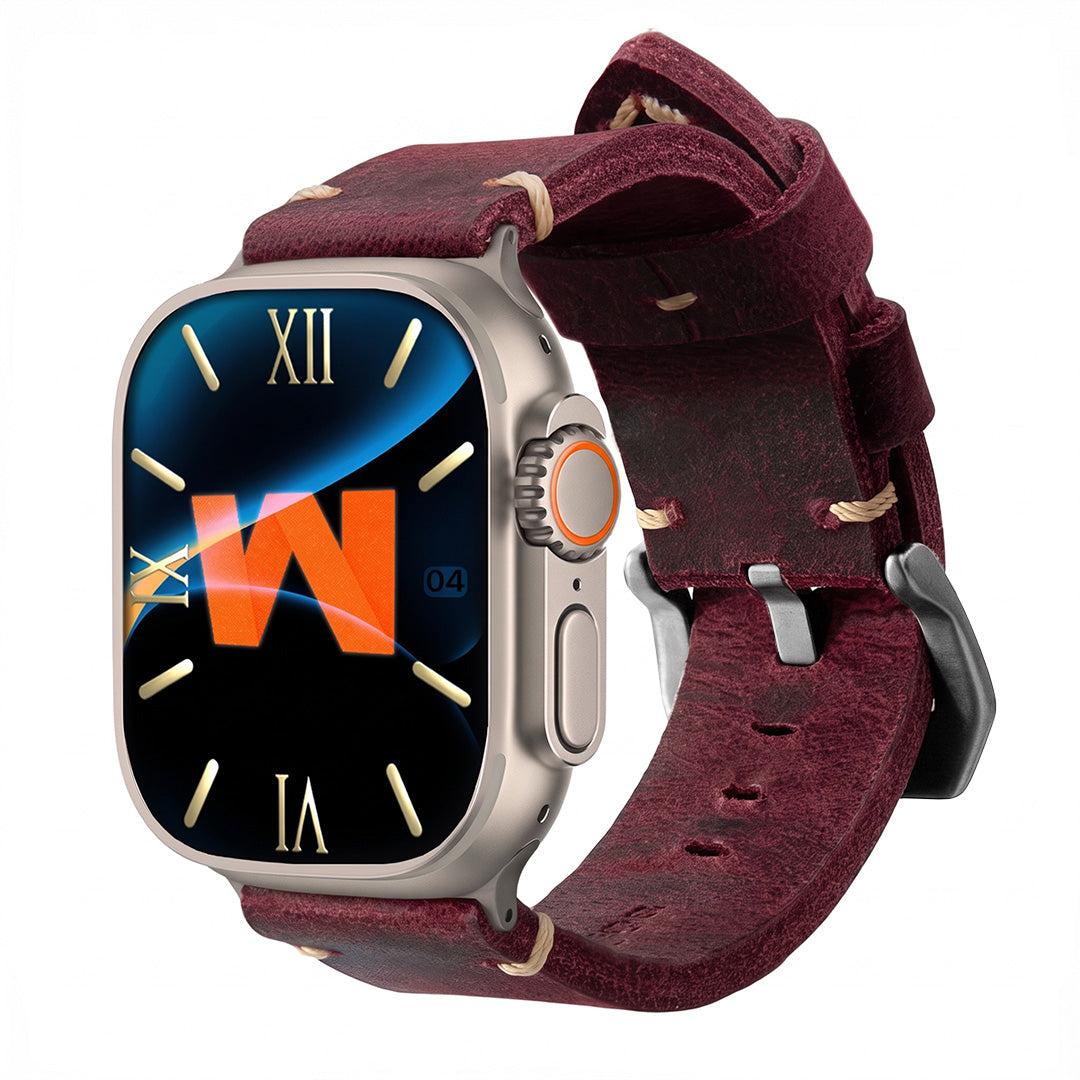 LEATHER STRAP R02 FOR APPLE WATCH