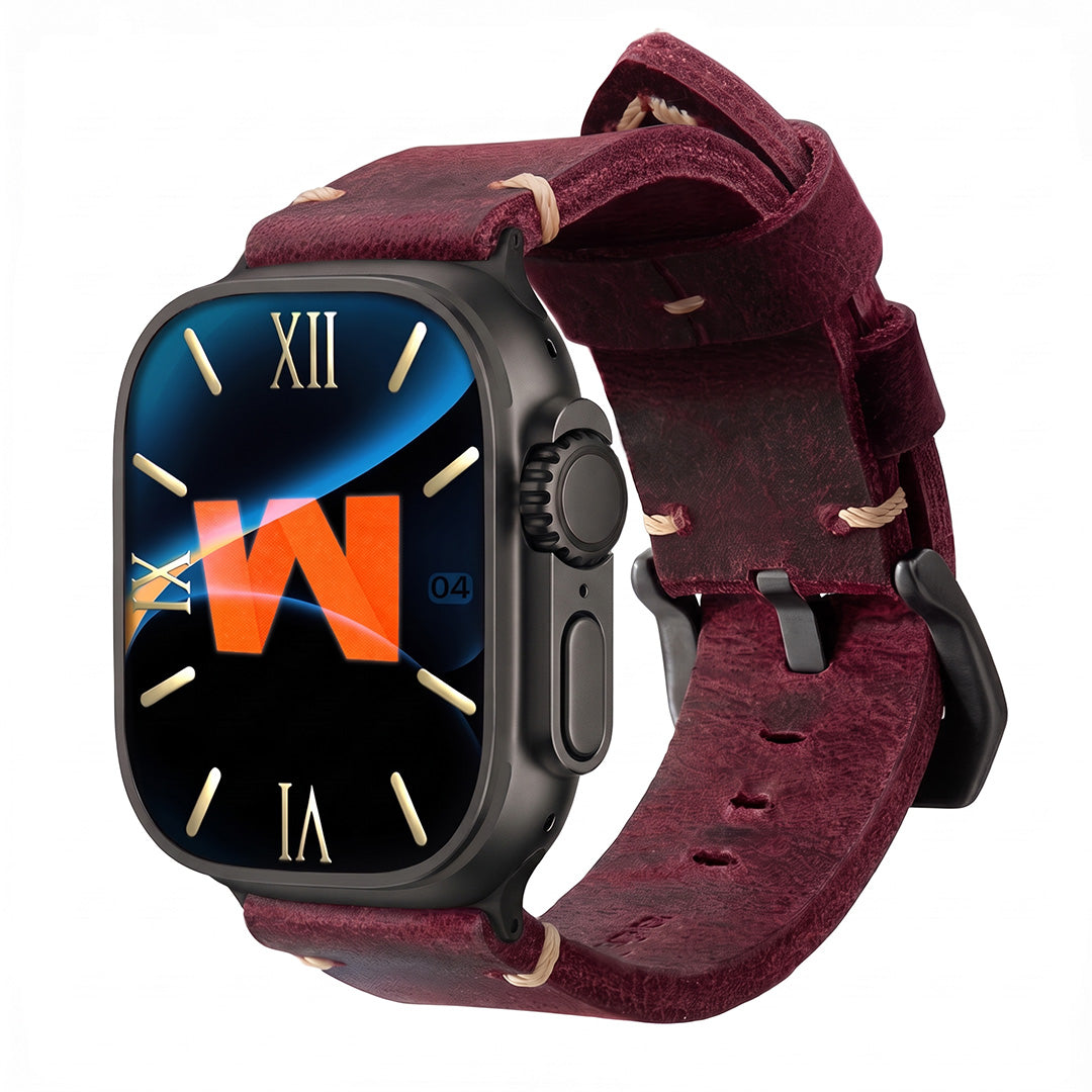 LEATHER STRAP R02 FOR APPLE WATCH