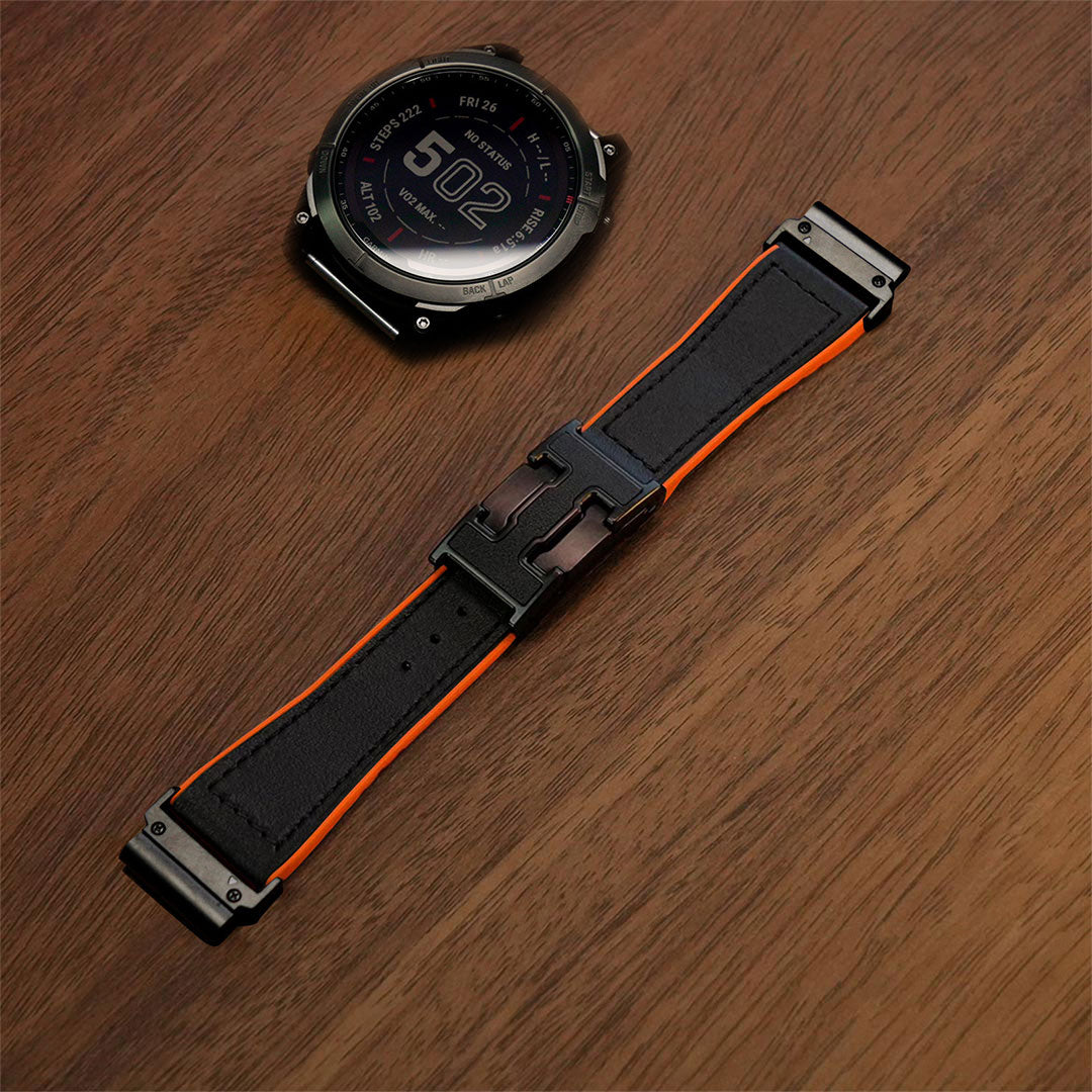 Holiday Nappa Band For Garmin Watch