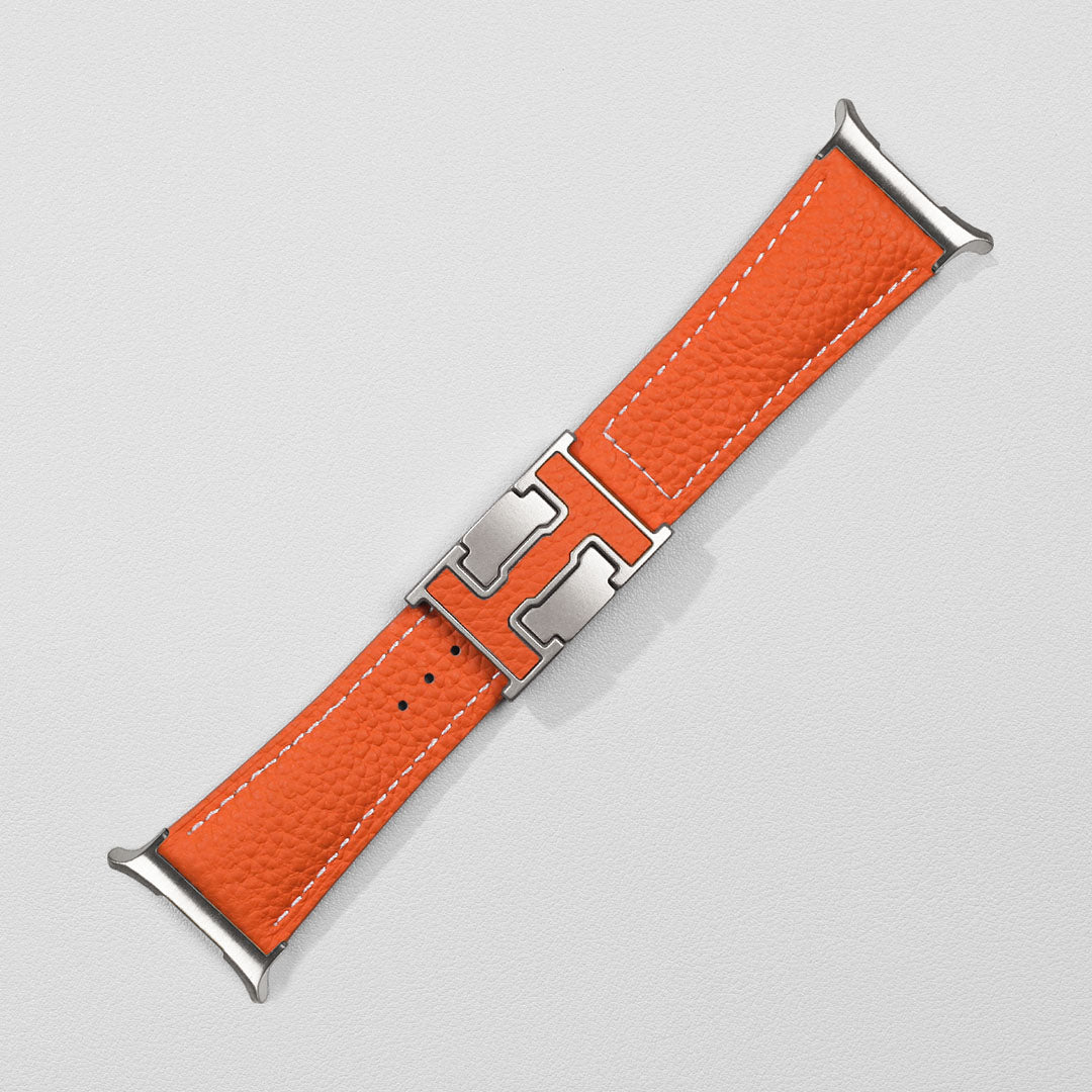 Pebbled Leather Holiday Band For Samsung Galaxy Watch Ultra