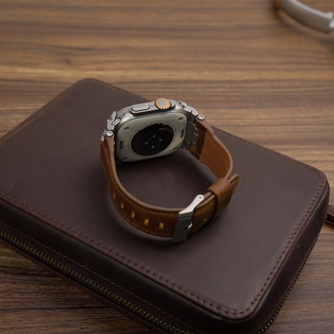Wild Energy Leather Band for Apple Watch